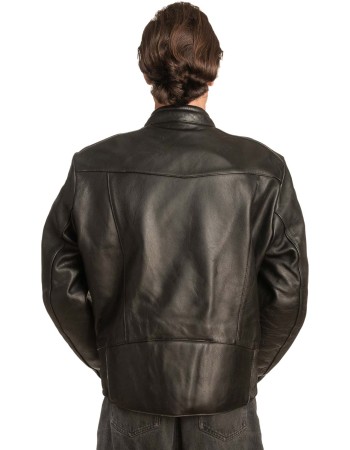 Γνήσιο Ανδρικό Δερμάτινο Μπουφάν - A2