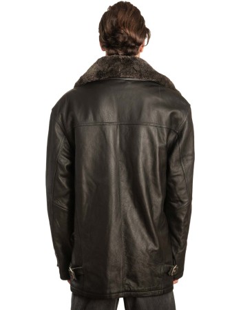Γνήσιο Ανδρικό Δερμάτινο Μπουφάν - A32