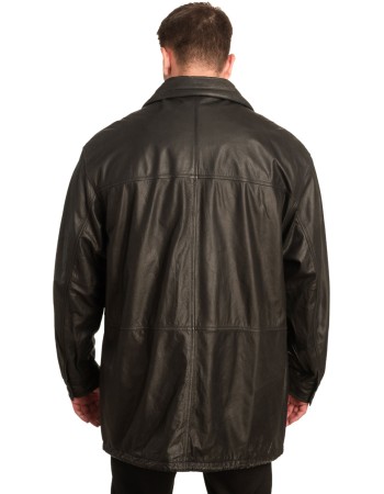 Γνήσιο Ανδρικό Δερμάτινο Μπουφάν - A35