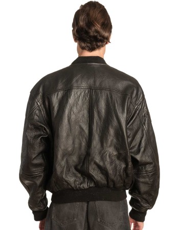 Γνήσιο Ανδρικό Δερμάτινο Μπουφάν - A41