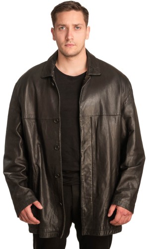 Γνήσιο Ανδρικό Δερμάτινο Σακάκι - A47