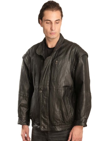 Γνήσιο Ανδρικό Δερμάτινο Μπουφάν - A50
