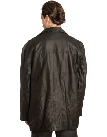 Γνήσιο Ανδρικό Δερμάτινο Μπουφάν - A57