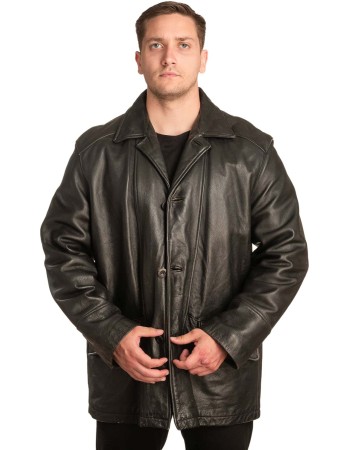 Γνήσιο Ανδρικό Δερμάτινο Σακάκι - Α68
