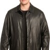  Γνήσιο Ανδρικό Δερμάτινο Μπουφάν - A73