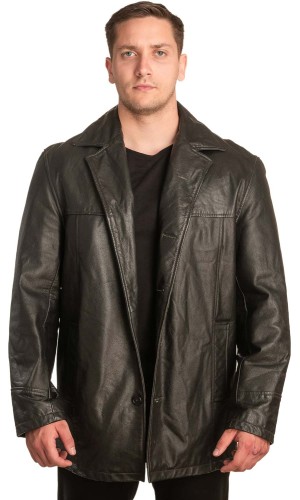 Γνήσιο Ανδρικό Δερμάτινο Σακάκι - Α74