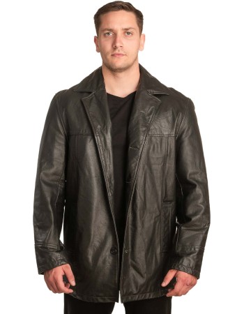 Γνήσιο Ανδρικό Δερμάτινο Σακάκι - Α74