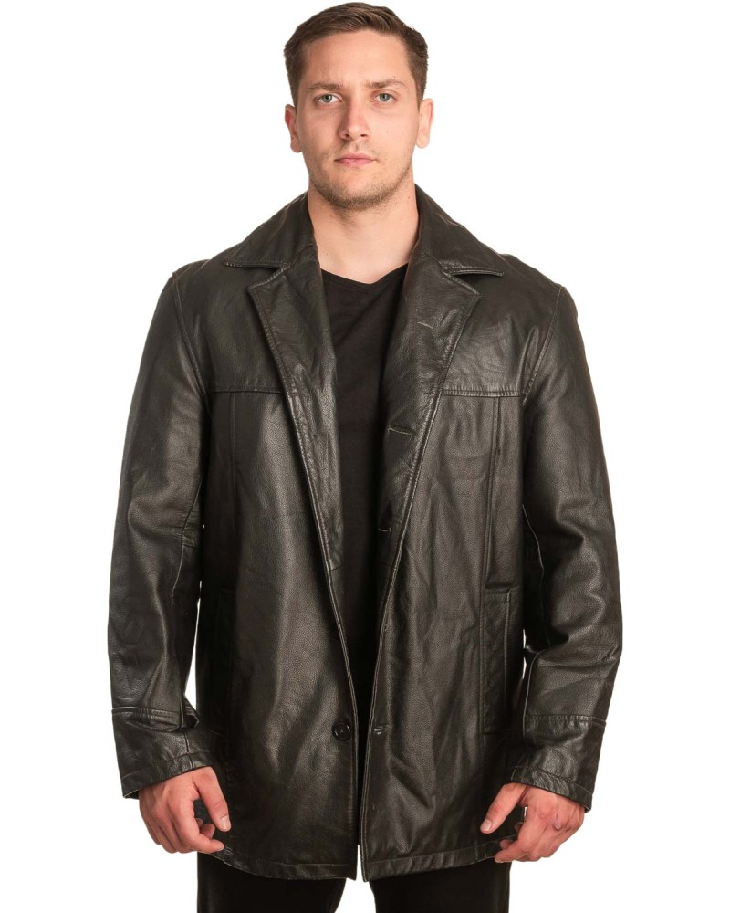 Γνήσιο Ανδρικό Δερμάτινο Σακάκι - Α74