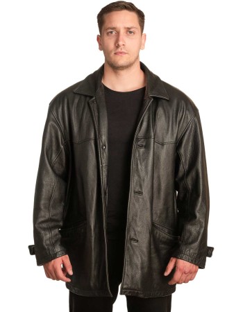 Γνήσιο Ανδρικό Δερμάτινο Σακάκι - Α77