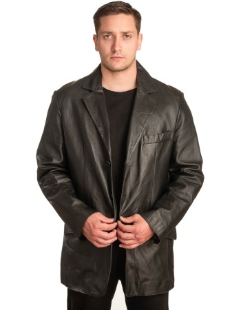 Γνήσιο Ανδρικό Δερμάτινο Σακάκι - Α88
