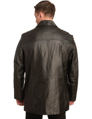 Γνήσιο Ανδρικό Δερμάτινο Σακάκι - Α88