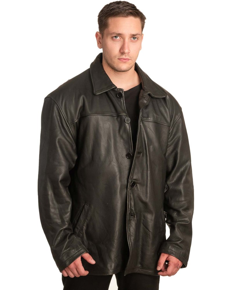 Γνήσιο Ανδρικό Δερμάτινο Σακάκι - Α93