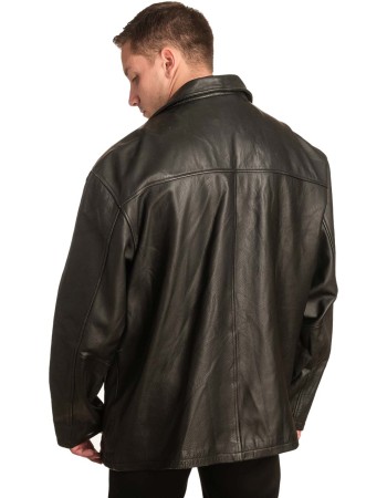 Γνήσιο Ανδρικό Δερμάτινο Σακάκι - Α93