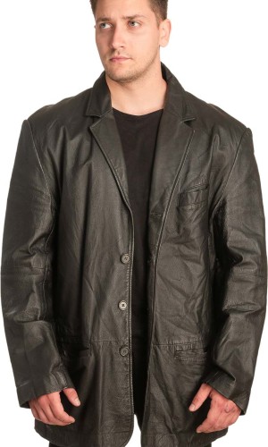 Γνήσιο Ανδρικό Δερμάτινο Σακάκι - Α98