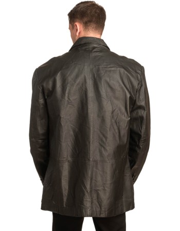 Γνήσιο Ανδρικό Δερμάτινο Σακάκι - Α98