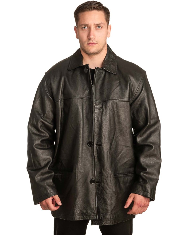 Γνήσιο Ανδρικό Δερμάτινο Σακάκι - Α102