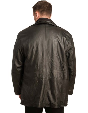 Γνήσιο Ανδρικό Δερμάτινο Μπουφάν - A106