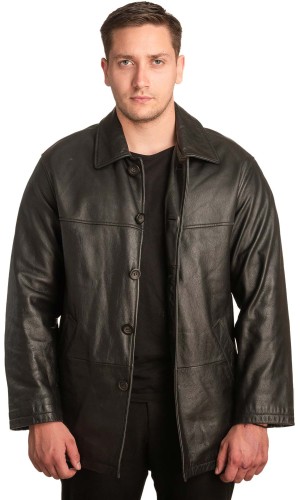 Γνήσιο Ανδρικό Δερμάτινο Σακάκι - Α107