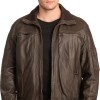  Γνήσιο Ανδρικό Δερμάτινο Μπουφάν - A108