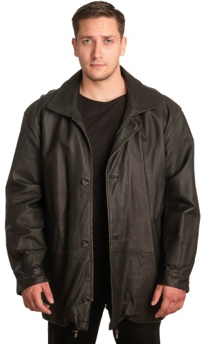Γνήσιο Ανδρικό Δερμάτινο Μπουφάν - A111