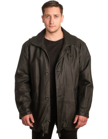 Γνήσιο Ανδρικό Δερμάτινο Μπουφάν - A111