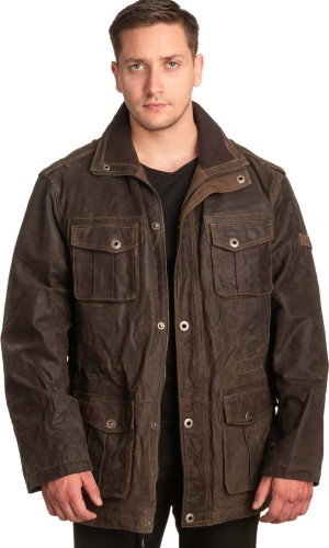 Γνήσιο Ανδρικό Δερμάτινο Μπουφάν - A115