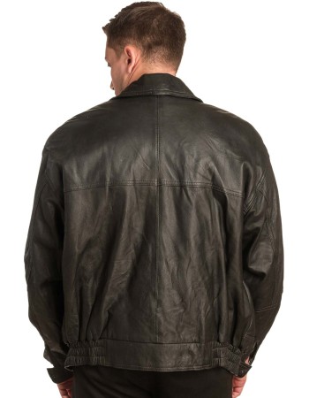 Γνήσιο Ανδρικό Δερμάτινο Μπουφάν - A116