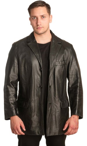 Γνήσιο Ανδρικό Δερμάτινο Σακάκι - Α125