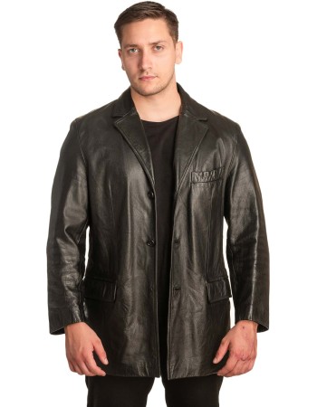 Γνήσιο Ανδρικό Δερμάτινο Σακάκι - Α125