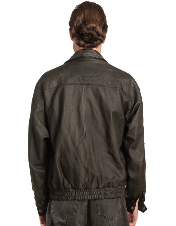 Γνήσιο Ανδρικό Δερμάτινο Μπουφάν - A129