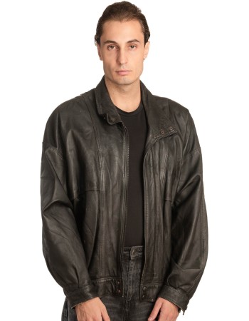 Γνήσιο Ανδρικό Δερμάτινο Μπουφάν - A132