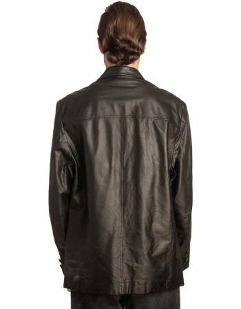 Γνήσιο Ανδρικό Δερμάτινο Σακάκι - Α136