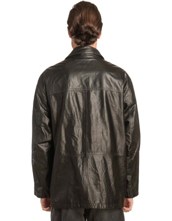 Γνήσιο Ανδρικό Δερμάτινο Σακάκι - Α140