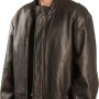  Γνήσιο Ανδρικό Δερμάτινο Μπουφάν - A141