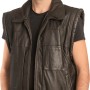 Γνήσιο Ανδρικό Δερμάτινο Γιλέκο - A144