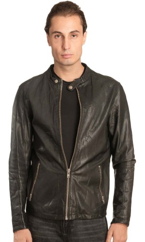 Γνήσιο Ανδρικό Δερμάτινο Μπουφάν - A146