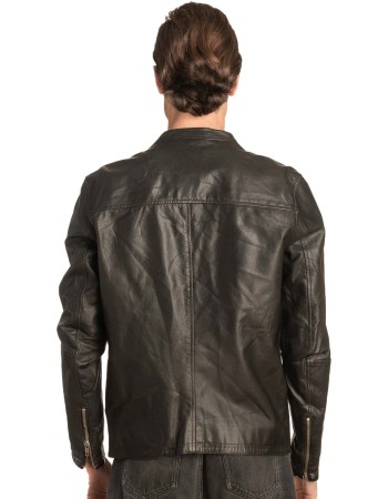 Γνήσιο Ανδρικό Δερμάτινο Μπουφάν - A146