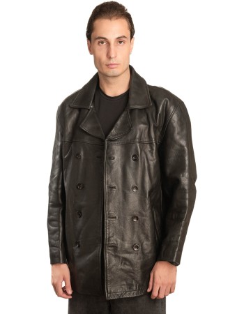 Γνήσιο Ανδρικό Δερμάτινο Μπουφάν - A152