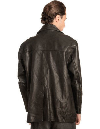 Γνήσιο Ανδρικό Δερμάτινο Μπουφάν - A152