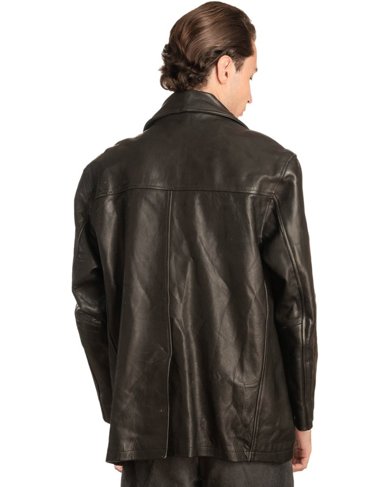 Γνήσιο Ανδρικό Δερμάτινο Μπουφάν - A152