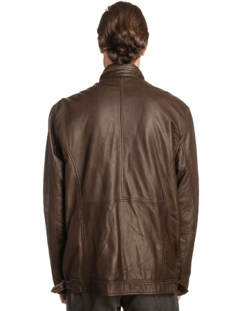 Γνήσιο Ανδρικό Δερμάτινο Μπουφάν - A161