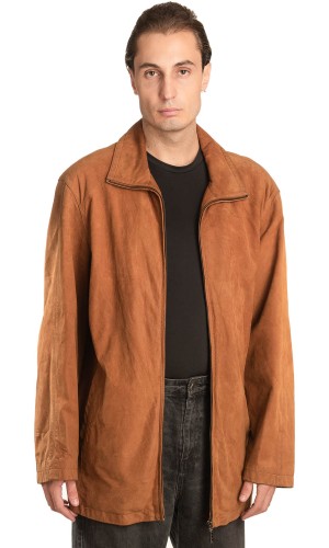 Γνήσιο Ανδρικό Δερμάτινο Μπουφάν - A169