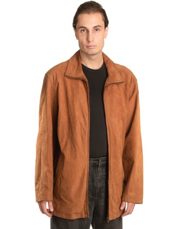 Γνήσιο Ανδρικό Δερμάτινο Μπουφάν - A169