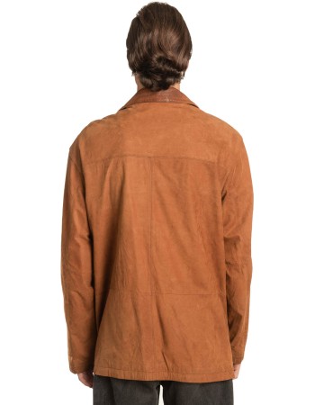 Γνήσιο Ανδρικό Δερμάτινο Μπουφάν - A169