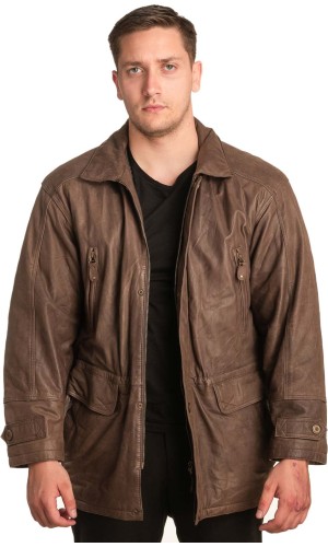 Γνήσιο Ανδρικό Δερμάτινο Μπουφάν - A172