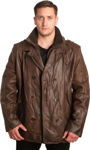 Γνήσιο Ανδρικό Δερμάτινο Μπουφάν - A180