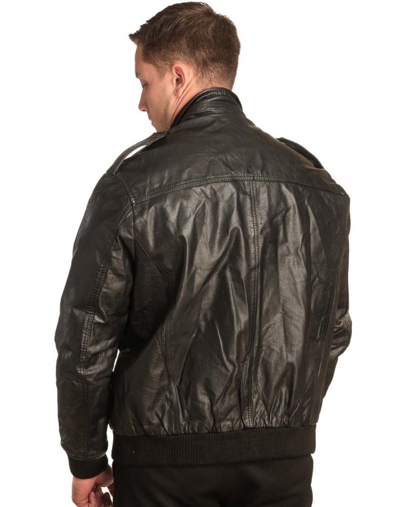 Γνήσιο Ανδρικό Δερμάτινο Μπουφάν - A183