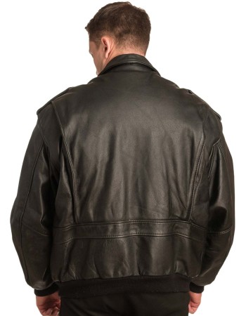 Γνήσιο Ανδρικό Δερμάτινο Μπουφάν - A186