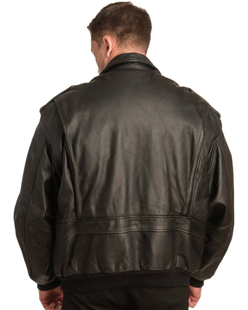Γνήσιο Ανδρικό Δερμάτινο Μπουφάν - A186