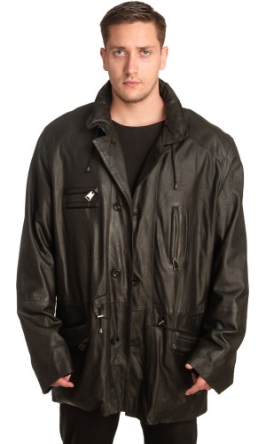 Γνήσιο Ανδρικό Δερμάτινο Μπουφάν - A191